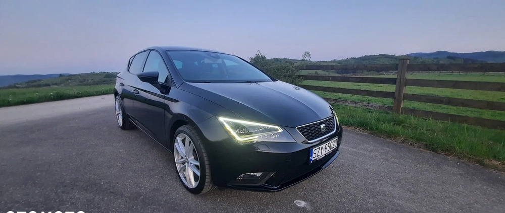 Seat Leon cena 44900 przebieg: 137750, rok produkcji 2014 z Żywiec małe 301